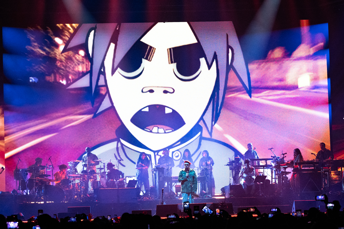Gorillaz отыграли в Майами игривое и меланхоличное шоу